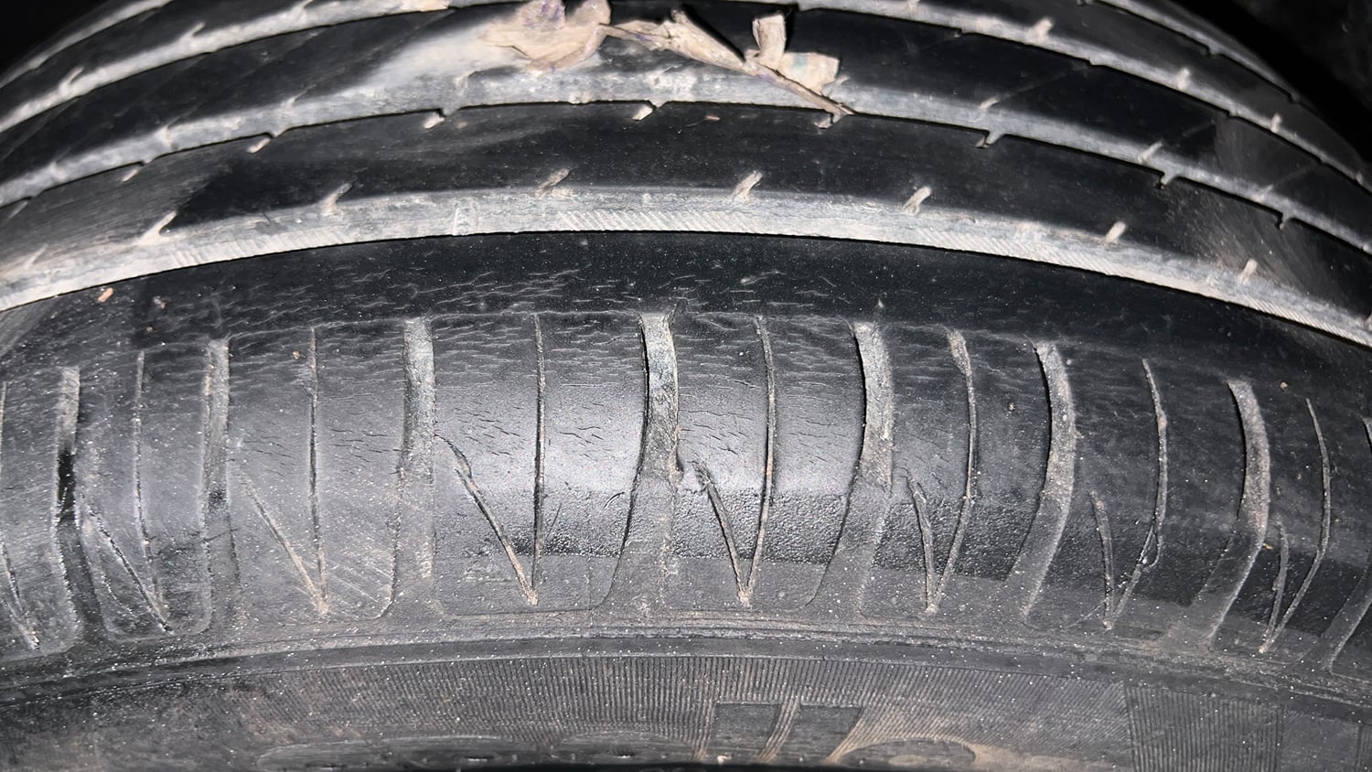 Used 2021 Toyota Urban Cruiser High Grade MT Petrol Manual tyres LEFT REAR TYRE TREAD VIEW