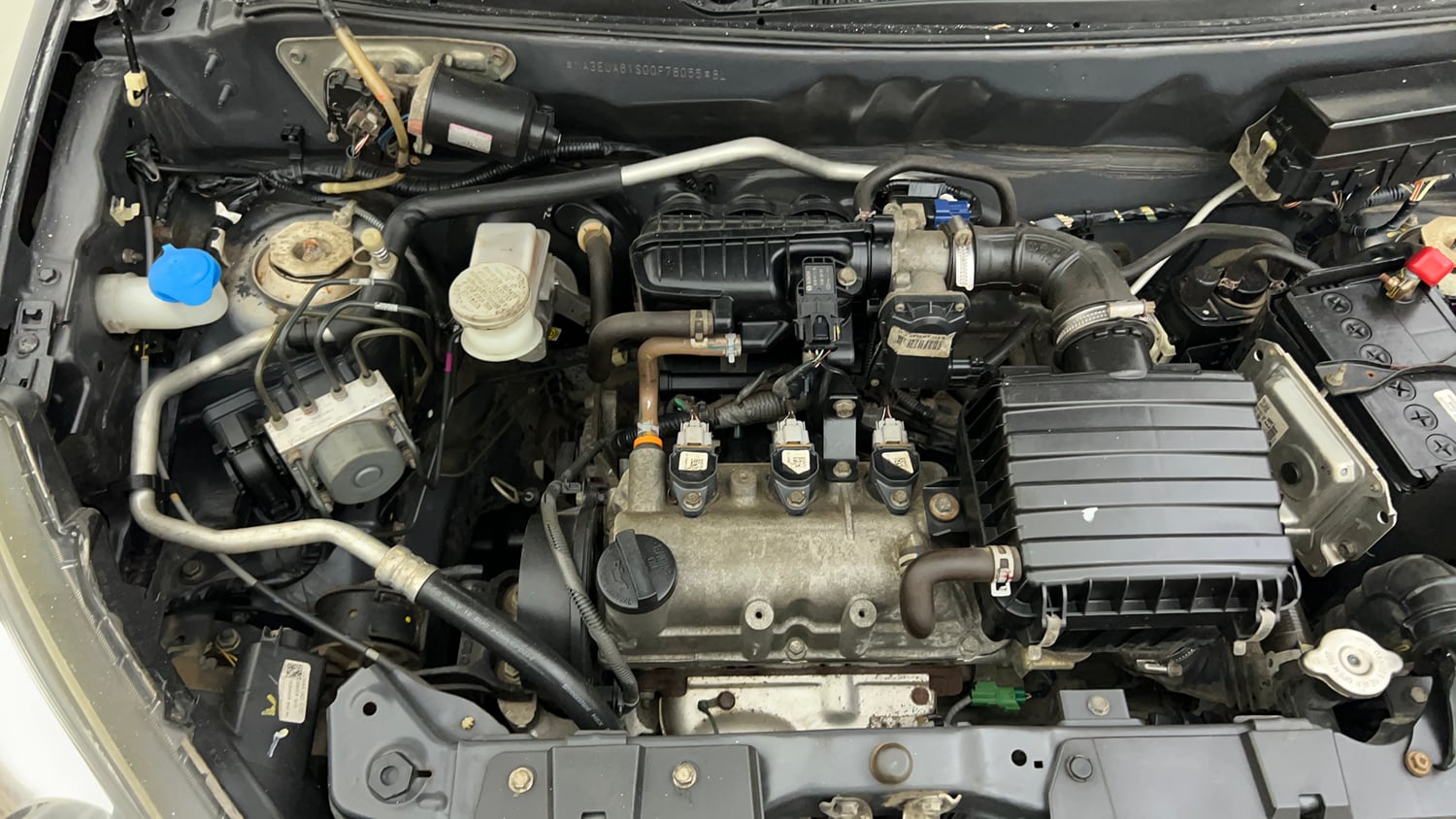 Used 2020 Maruti Suzuki Alto 800 VXi Petrol Manual engine ENGINE RIGHT SIDE VIEW