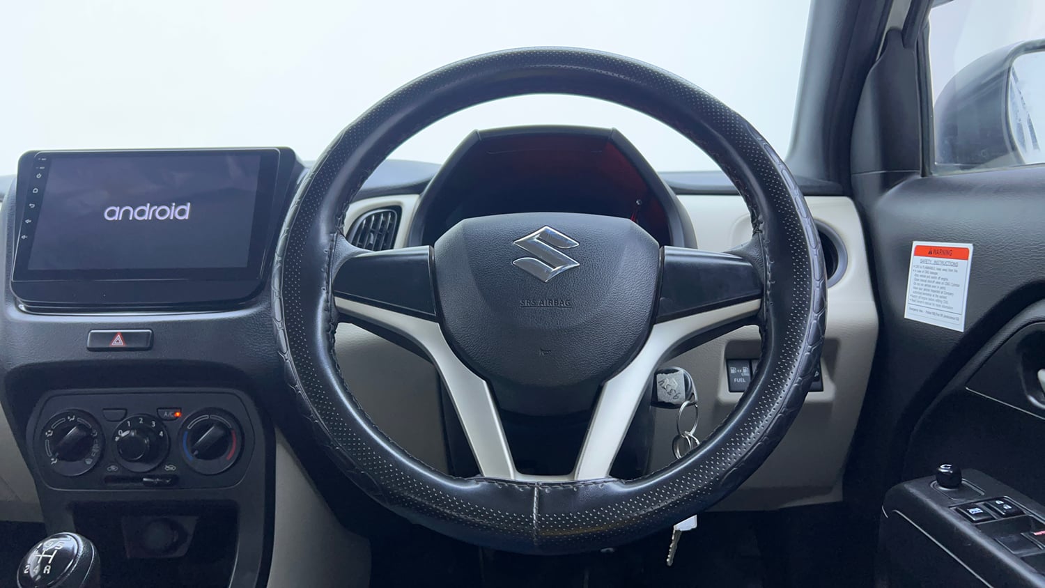 Used 2022 Maruti Suzuki Wagon R VXI 1.0 CNG Cng Manual interior STEERING VIEW