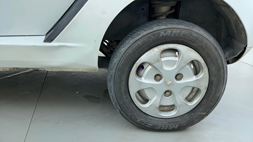 Used 2018 Tata Nano Twist XTA Petrol Automatic tyres LEFT REAR TYRE RIM VIEW