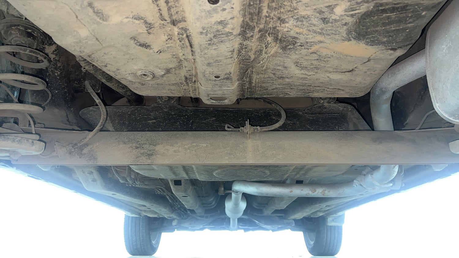 Used 2018 Tata Nexon XZA Plus Petrol Petrol Automatic extra REAR UNDERBODY VIEW (TAKEN FROM REAR)