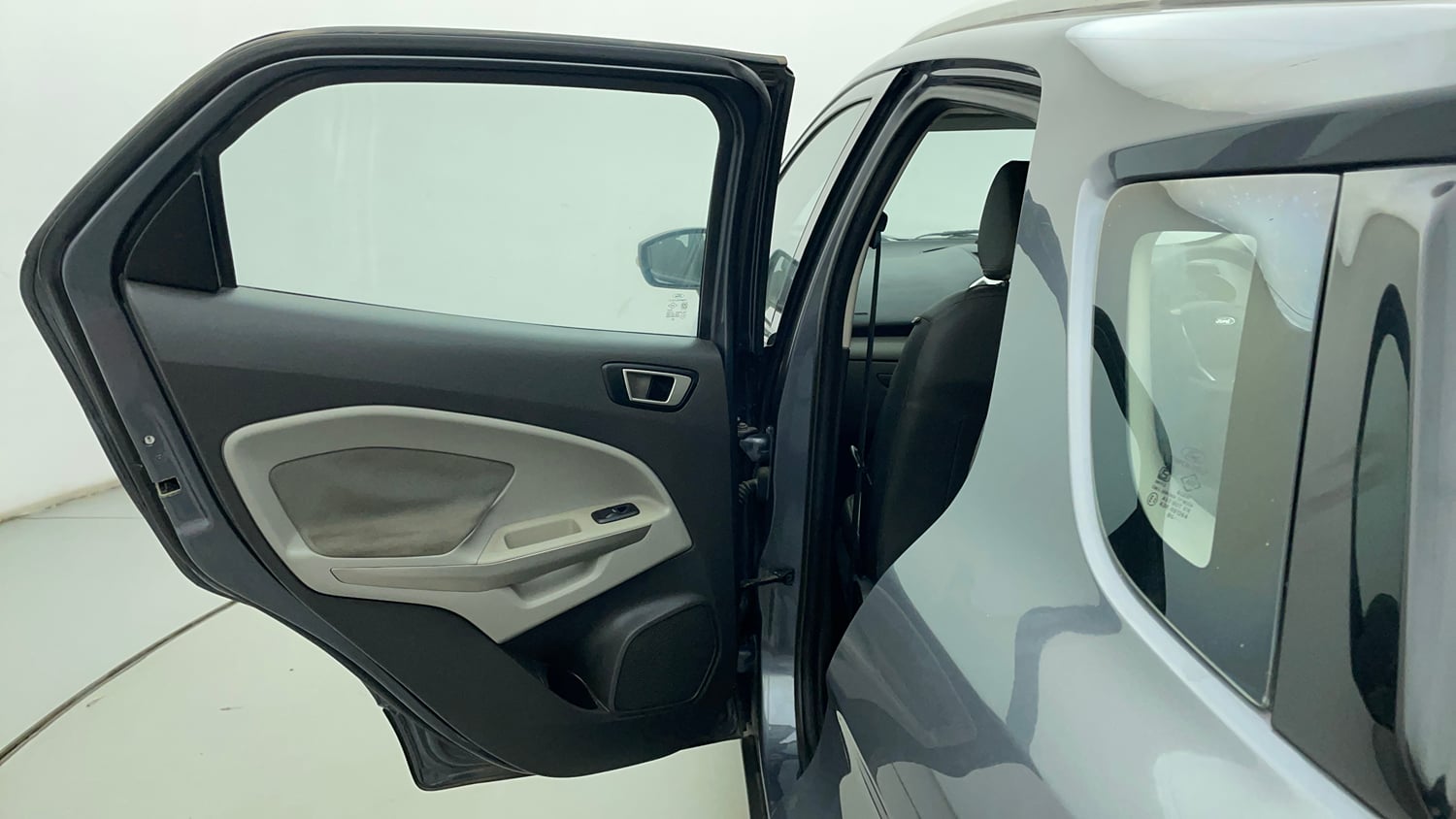 Used 2016 Ford EcoSport Titanium 1.5L TDCi Diesel Manual interior LEFT REAR DOOR OPEN VIEW