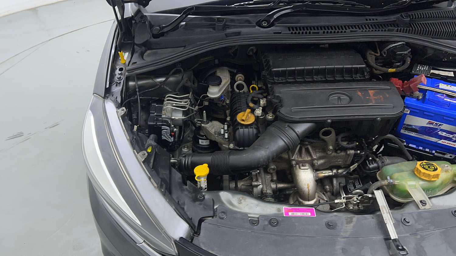 Used 2022 Tata Tigor XZ Plus CNG Cng Manual engine ENGINE RIGHT SIDE VIEW