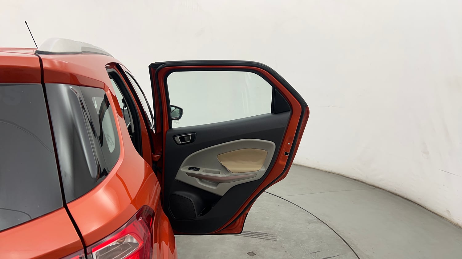 Used 2016 Ford EcoSport Titanium 1.5L Ti-VCT AT Petrol Automatic interior RIGHT REAR DOOR OPEN VIEW