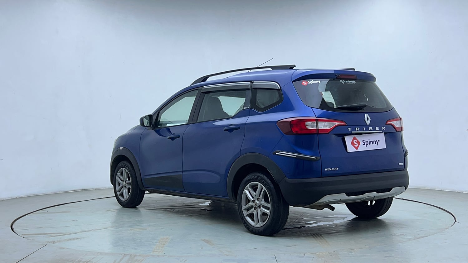 Used 2021 Renault Triber RXZ CNG (outside fitted) Cng Manual exterior LEFT REAR CORNER VIEW