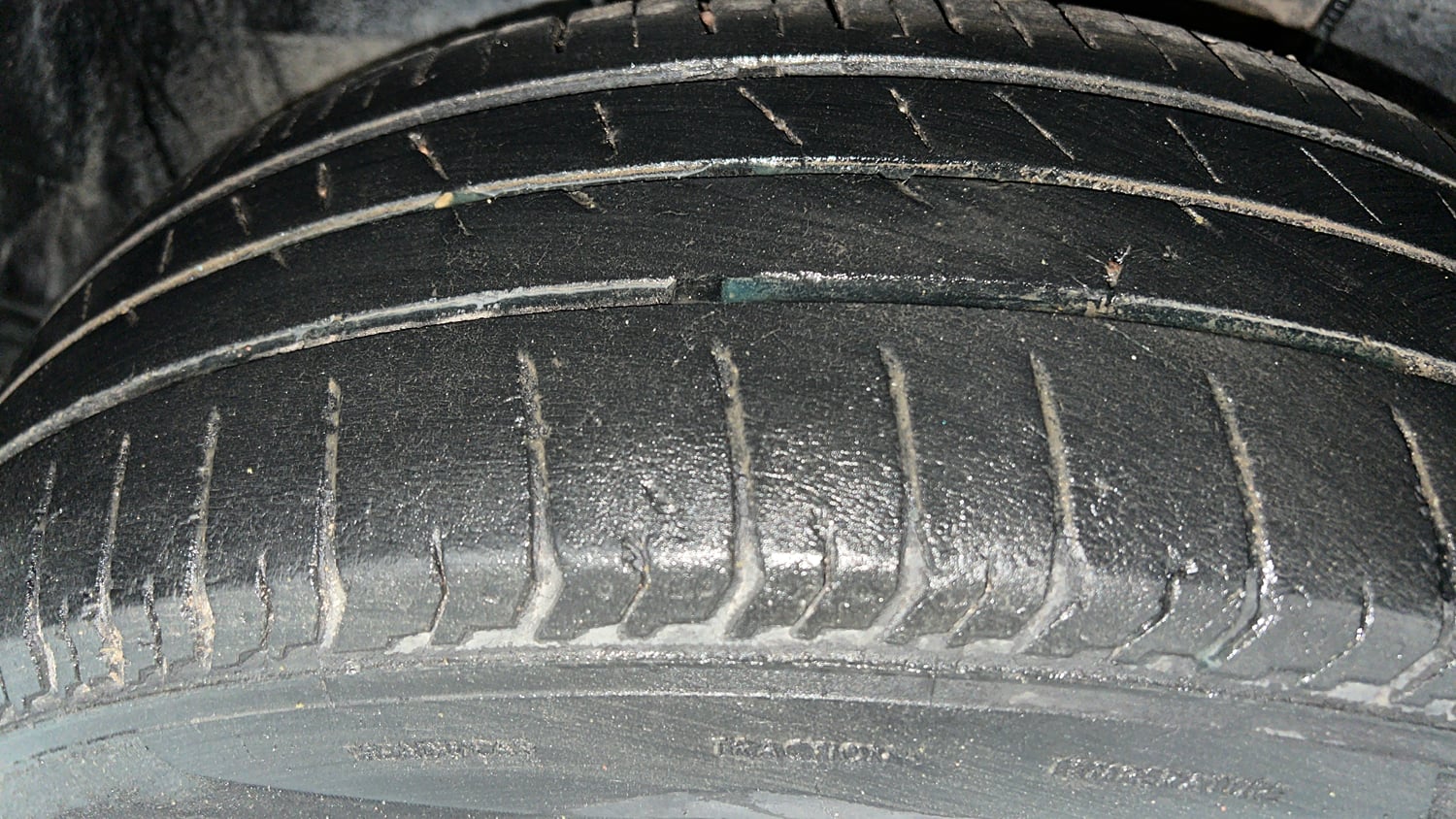 Used 2022 Tata Punch Pure MT Petrol Manual tyres RIGHT REAR TYRE TREAD VIEW