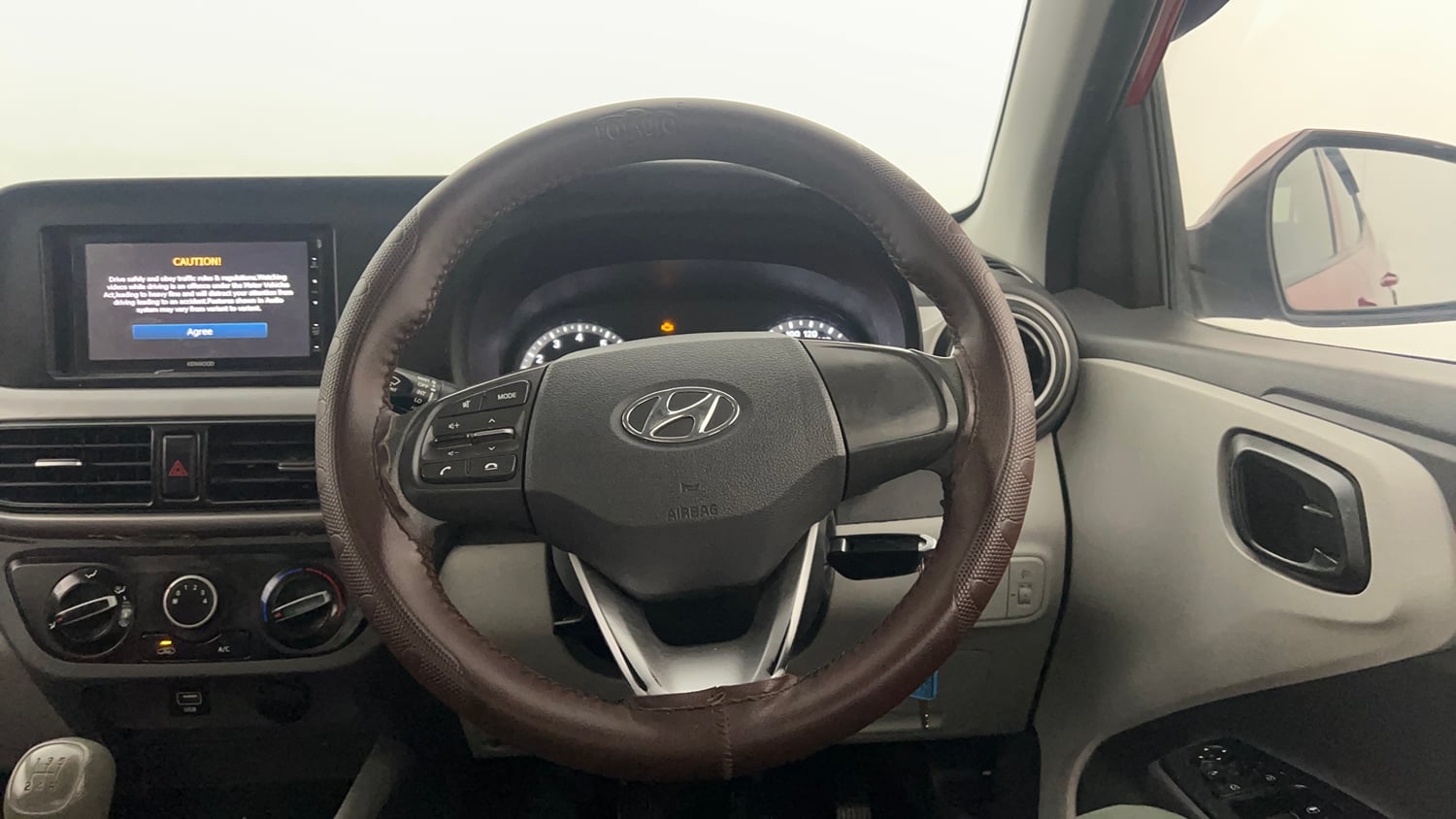 Used 2021 Hyundai Grand i10 Nios Magna Corporate Edition 1.2 Kappa VTVT Petrol Manual interior STEERING VIEW