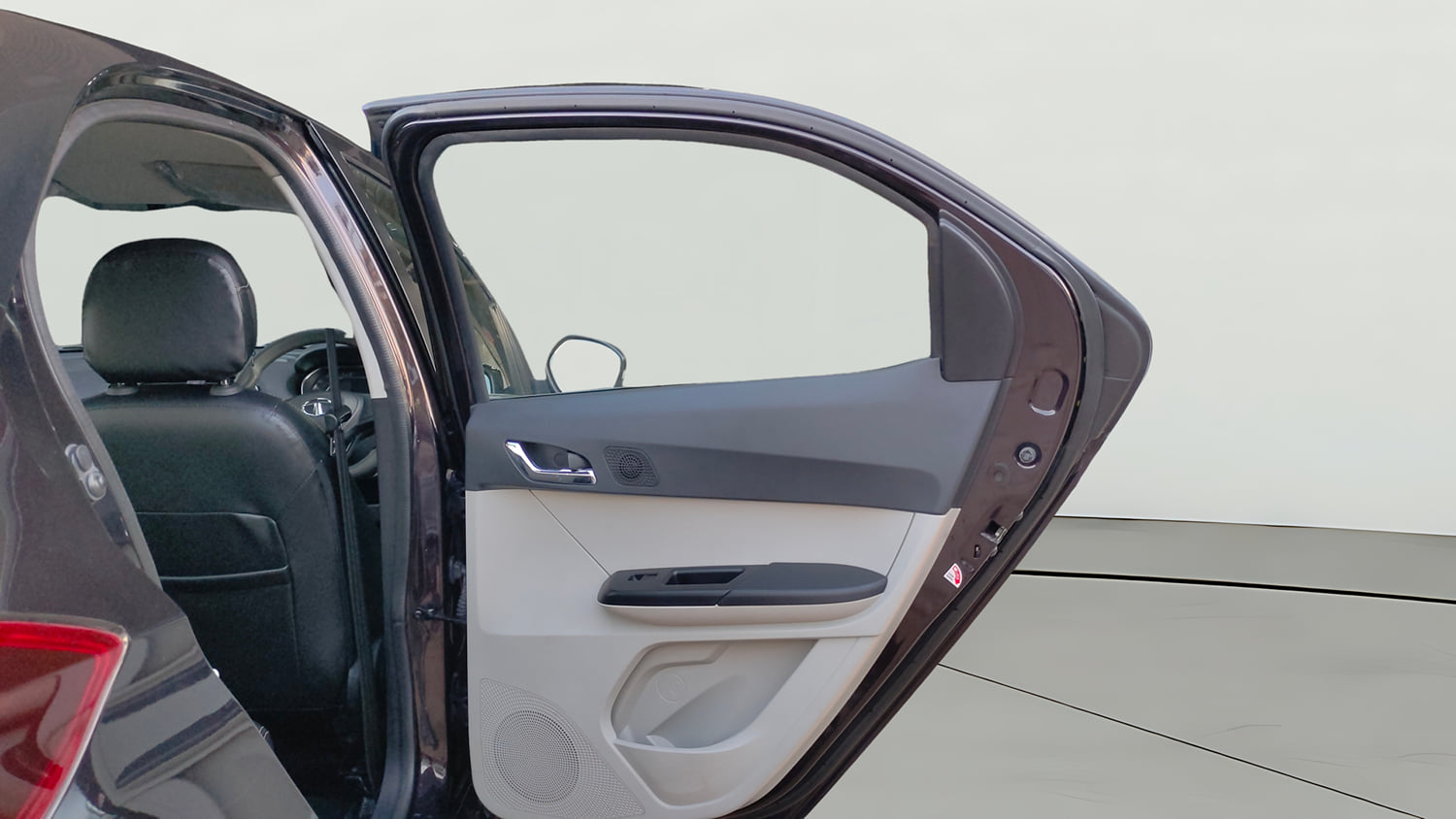 Used 2023 Tata Tiago XZA Plus Petrol Automatic interior RIGHT REAR DOOR OPEN VIEW