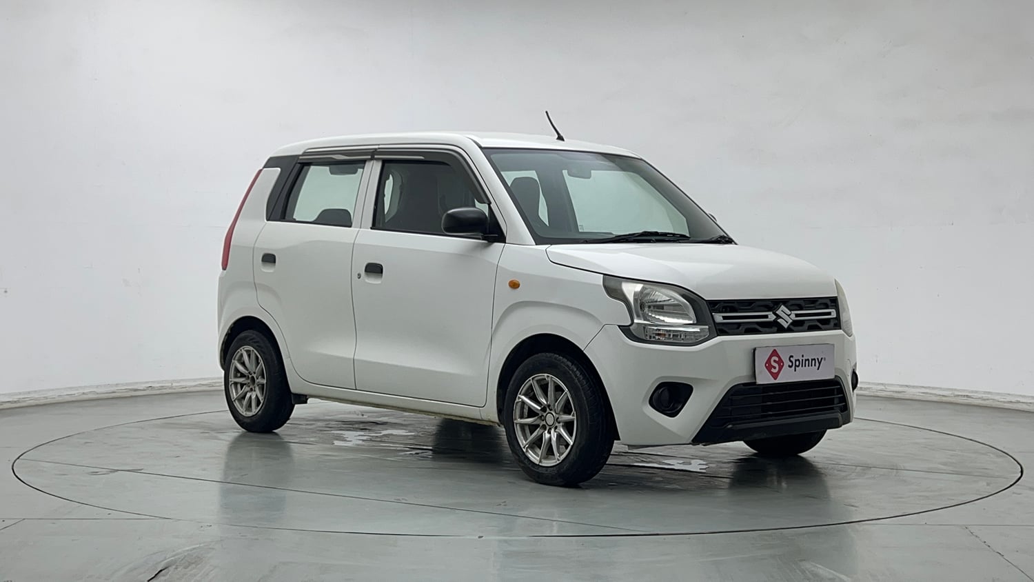 Used 2021 Maruti Suzuki Wagon R 1.0 LXI CNG (Outside Fitted) Cng Manual exterior RIGHT FRONT CORNER VIEW
