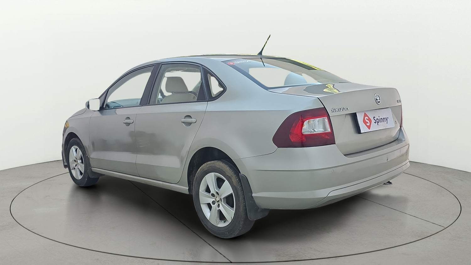 Used 2019 Skoda Rapid Ambition 1.5 TDI Diesel Manual exterior LEFT REAR CORNER VIEW
