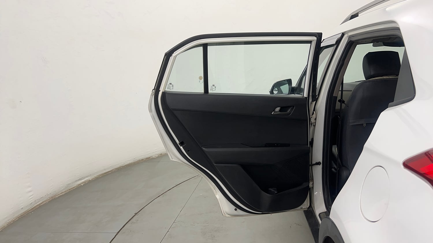 Used 2015 Hyundai Creta 1.6 SX Plus AT Diesel Automatic interior LEFT REAR DOOR OPEN VIEW