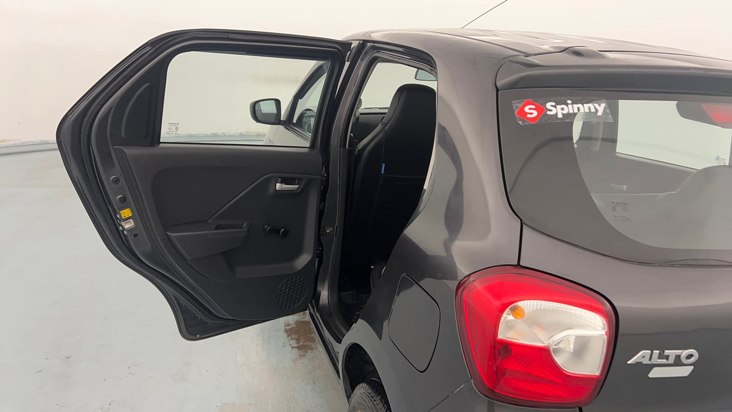 Used 2023 Maruti Suzuki Alto K10 VXi Plus Petrol Manual interior LEFT REAR DOOR OPEN VIEW