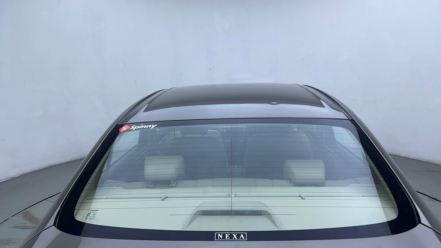 Used 2019 Maruti Suzuki Ciaz Alpha Hybrid 1.5 AT Petrol Automatic exterior BACK WINDSHIELD VIEW