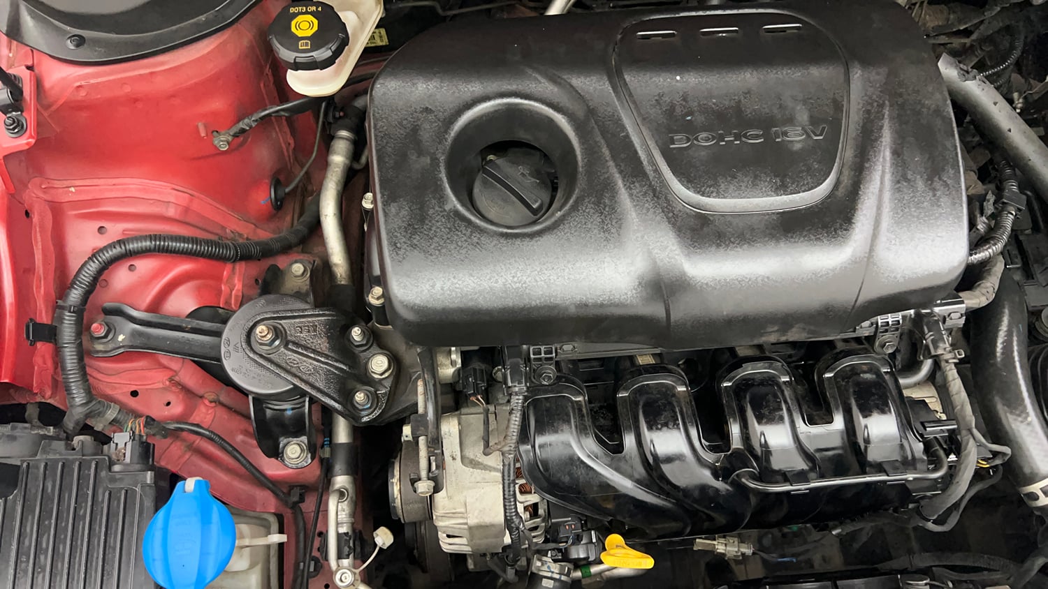 Used 2019 Hyundai Verna SX 1.6 VTVT Petrol Manual engine ENGINE RIGHT SIDE VIEW