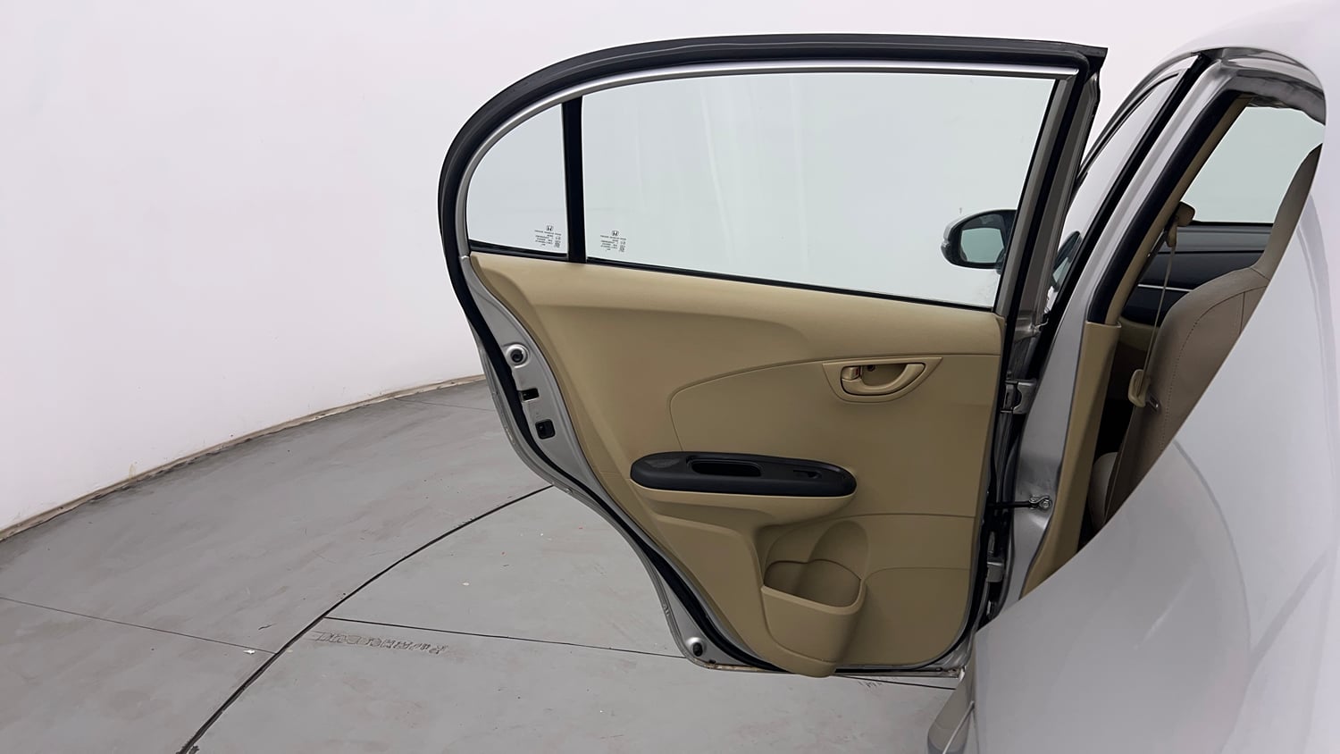 Used 2017 Honda Amaze 1.2 S i-VTEC Petrol Manual interior LEFT REAR DOOR OPEN VIEW