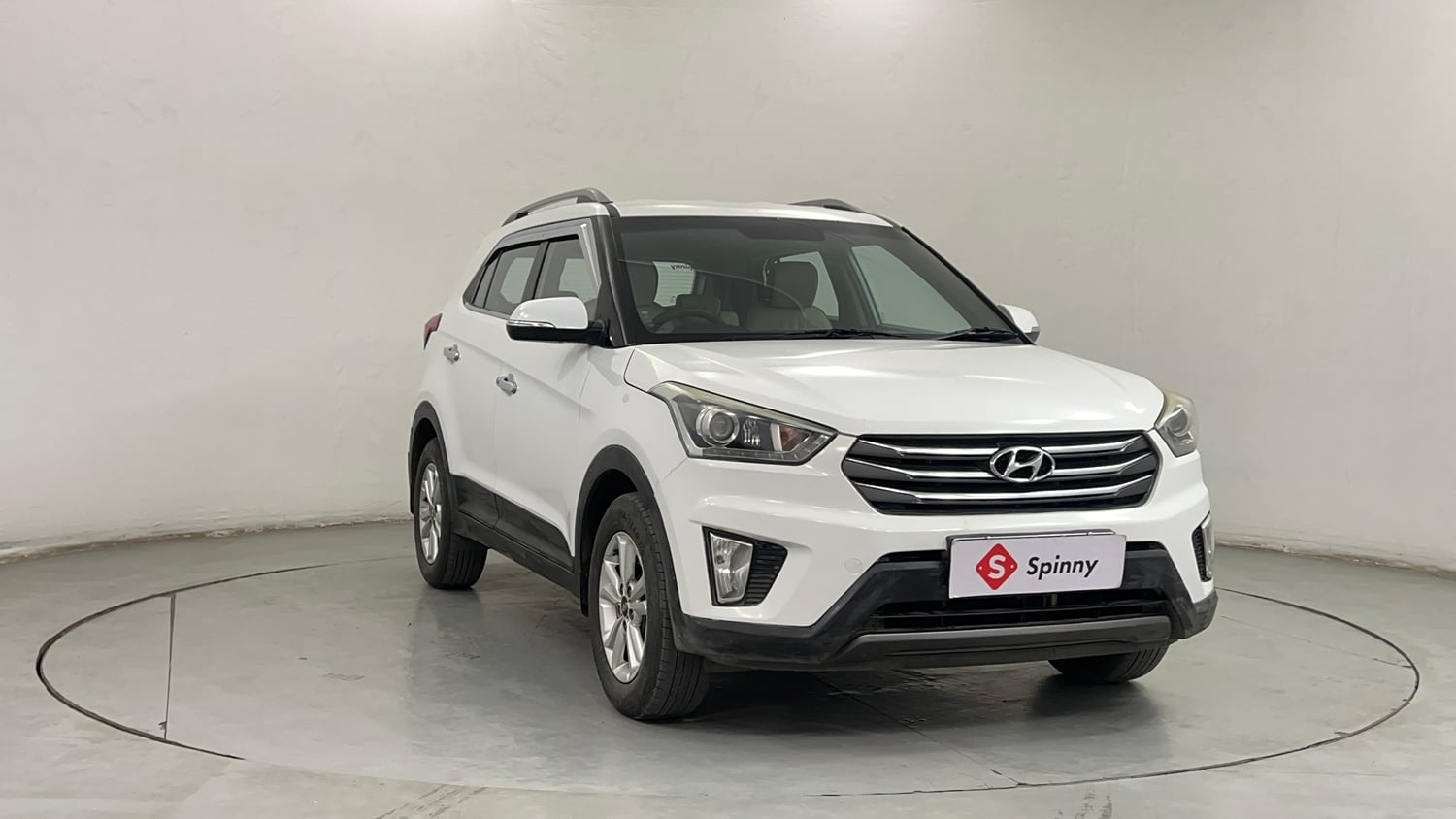 Used 2015 Hyundai Creta 1.6 SX Plus AT Diesel Automatic exterior RIGHT FRONT CORNER VIEW