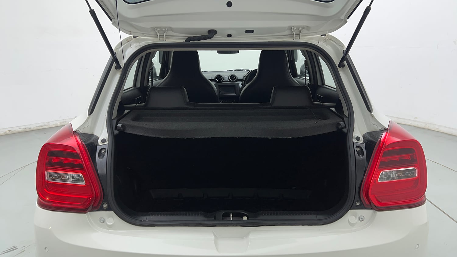 Used 2022 Maruti Suzuki Swift LXi Petrol Manual interior DICKY INSIDE VIEW