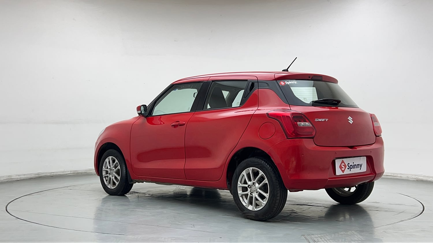 Used 2022 Maruti Suzuki Swift ZXi AMT Petrol Automatic exterior LEFT REAR CORNER VIEW