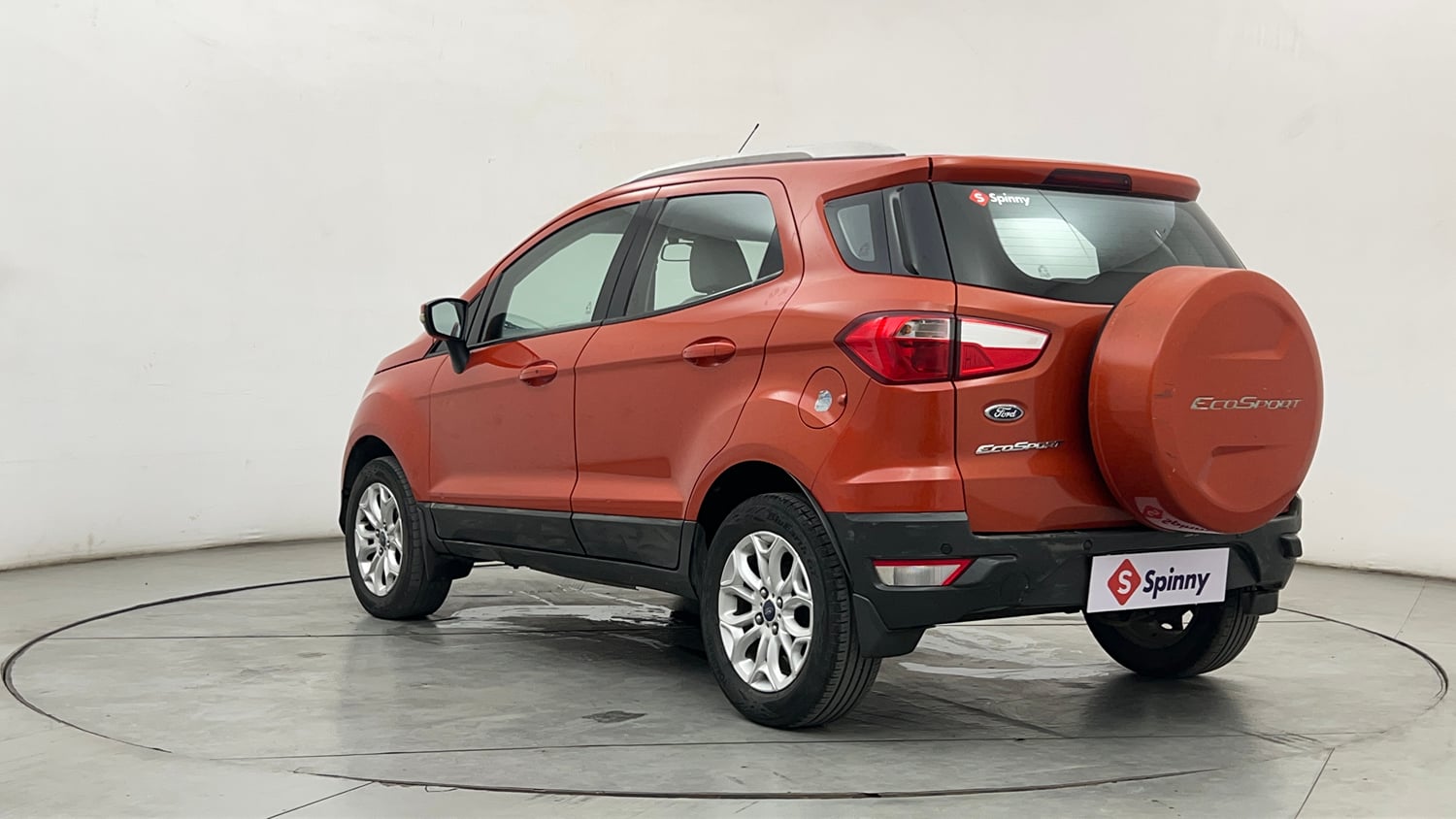 Used 2016 Ford EcoSport Titanium 1.5L Ti-VCT AT Petrol Automatic exterior LEFT REAR CORNER VIEW