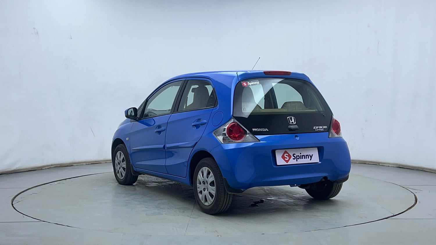 Used 2013 Honda Brio S MT Petrol Manual exterior LEFT REAR CORNER VIEW