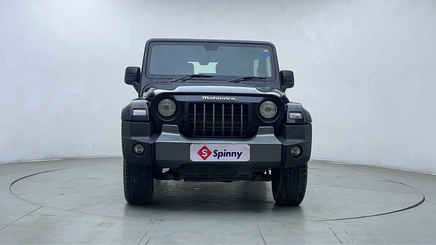 Used 2021 mahindra Thar LX Hard Top Petrol AT 4WD Petrol Automatic exterior FRONT VIEW