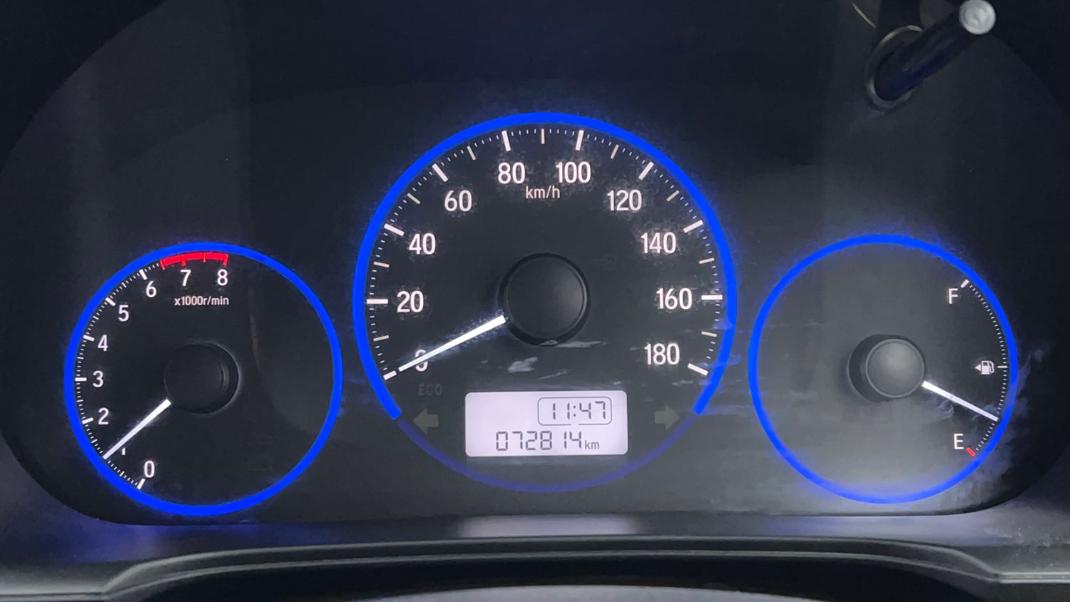 Used 2017 Honda Amaze 1.2 S i-VTEC Petrol Manual interior CLUSTERMETER VIEW