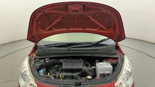 Used 2013 Hyundai i10 Sportz 1.2 AT Kappa2 Petrol Automatic engine ENGINE & BONNET OPEN FRONT VIEW