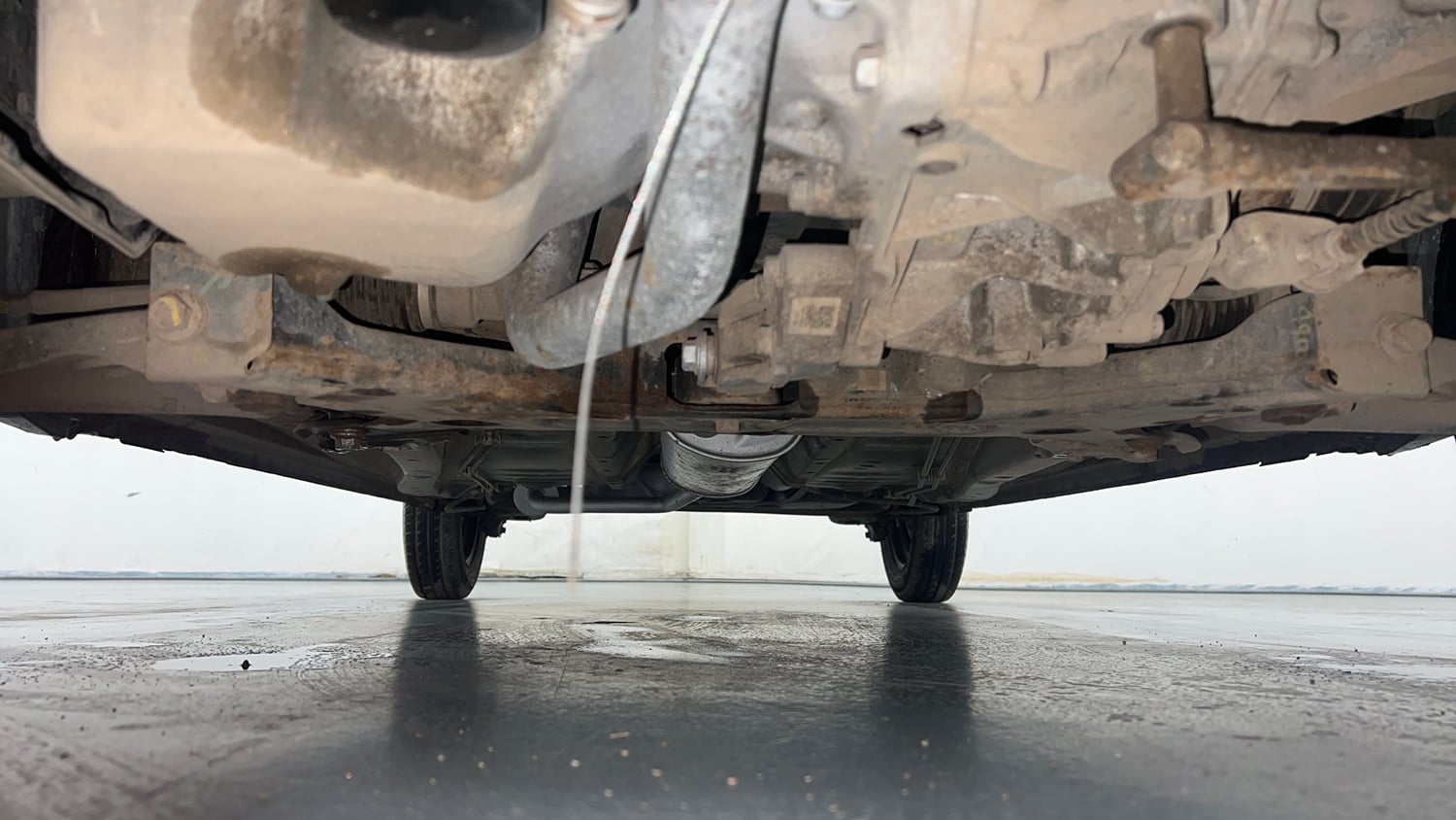 Used 2023 Maruti Suzuki Alto K10 VXi Plus Petrol Manual extra FRONT LEFT UNDERBODY VIEW