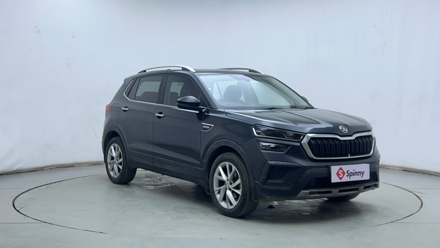 Used 2024 Skoda Kushaq Style 1.0L TSI MT Petrol Manual exterior RIGHT FRONT CORNER VIEW