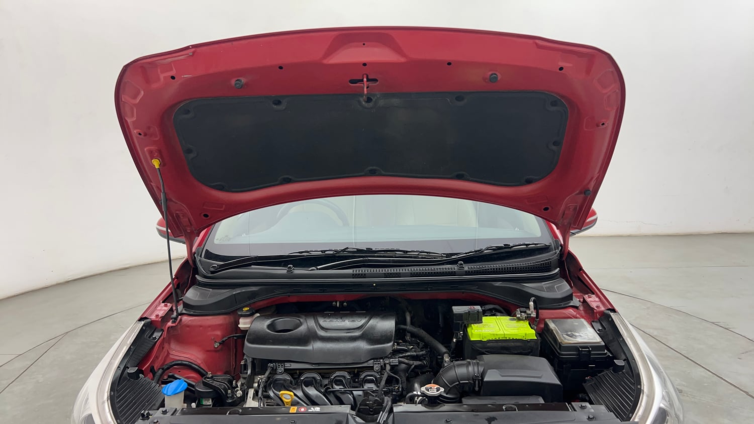 Used 2019 Hyundai Verna SX 1.6 VTVT Petrol Manual engine ENGINE & BONNET OPEN FRONT VIEW