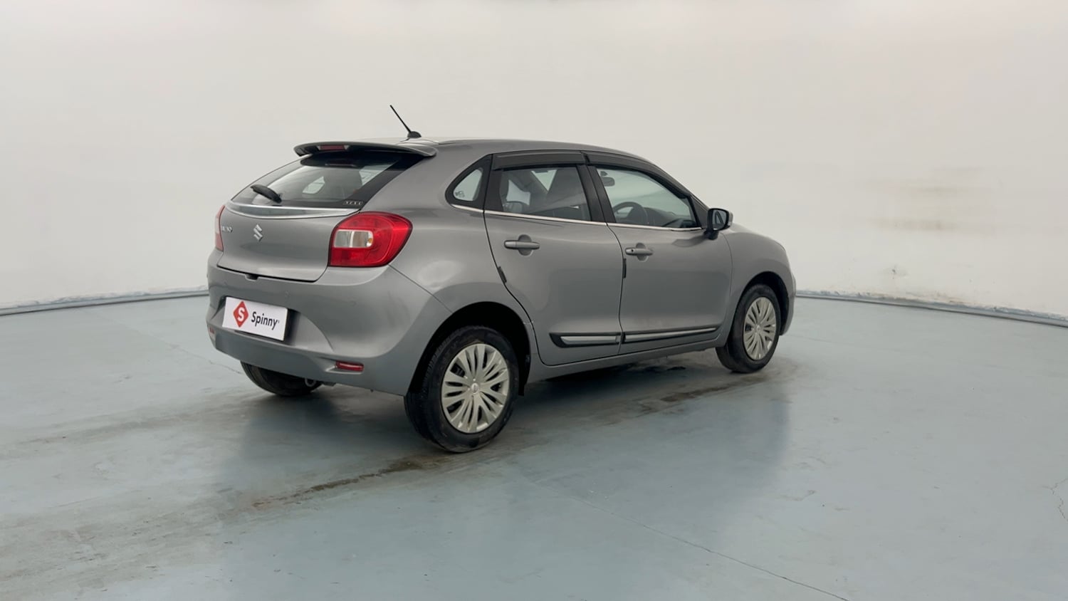Used 2022 Maruti Suzuki Baleno Delta Petrol Manual exterior RIGHT REAR CORNER VIEW