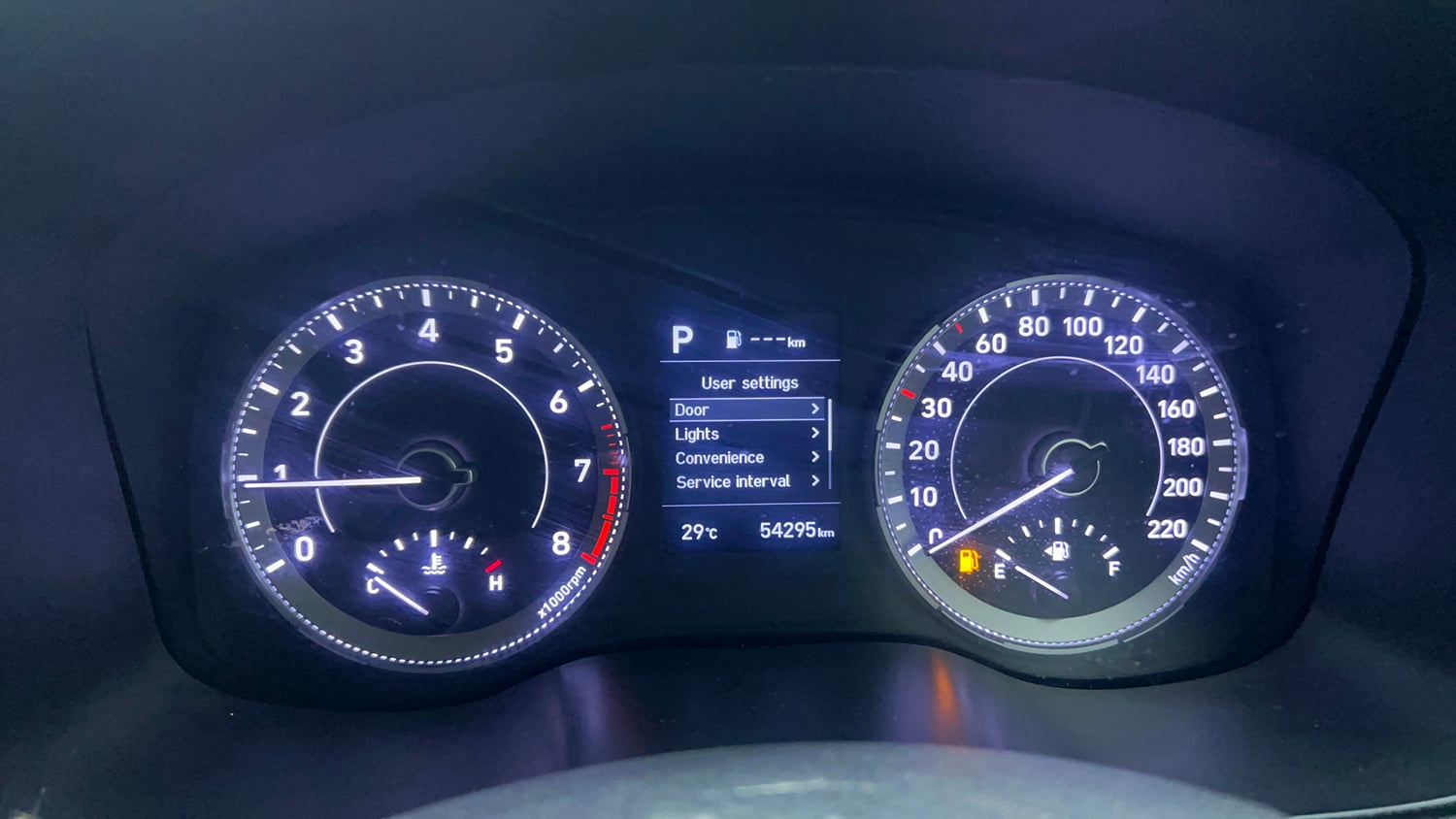 Used 2019 Hyundai Venue SX Plus 1.0 Turbo DCT Petrol Automatic interior CLUSTERMETER VIEW