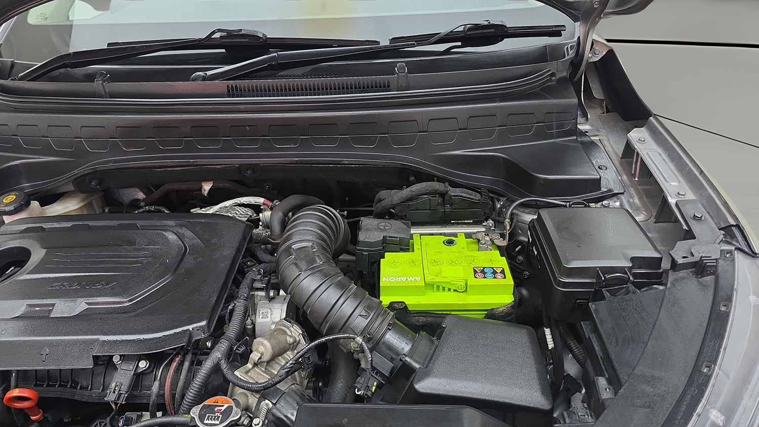 Used 2022 Kia Sonet HTX 1.5 Diesel Manual engine ENGINE LEFT SIDE VIEW