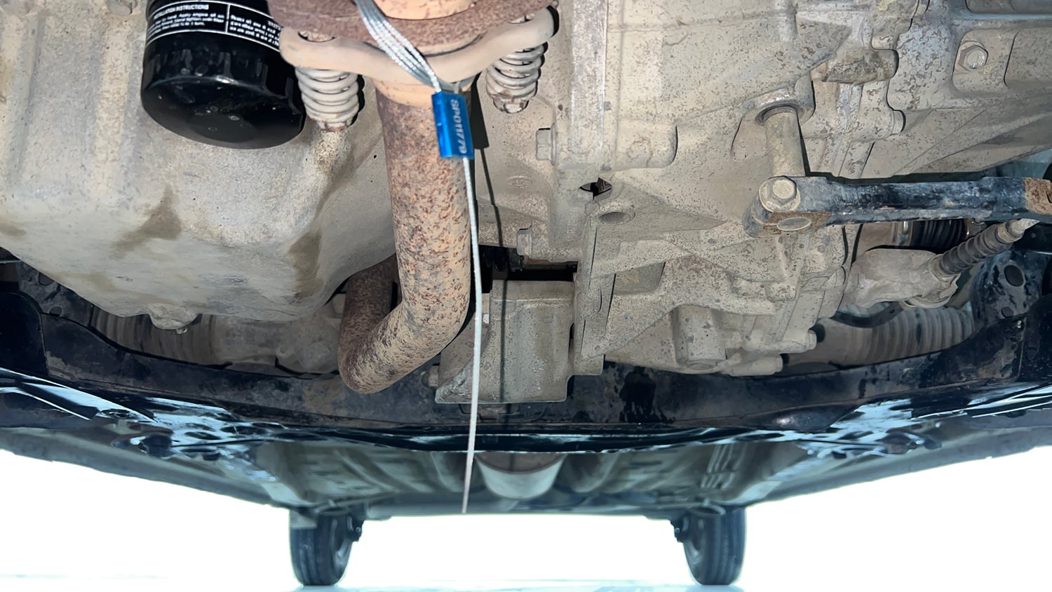 Used 2020 Maruti Suzuki Wagon R 1.0 LXi 1.0 Petrol Manual extra FRONT LEFT UNDERBODY VIEW