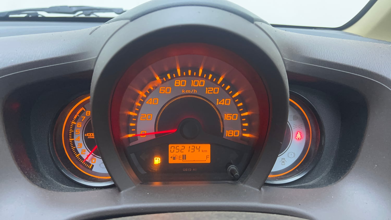 Used 2013 Honda Brio S MT Petrol Manual interior CLUSTERMETER VIEW