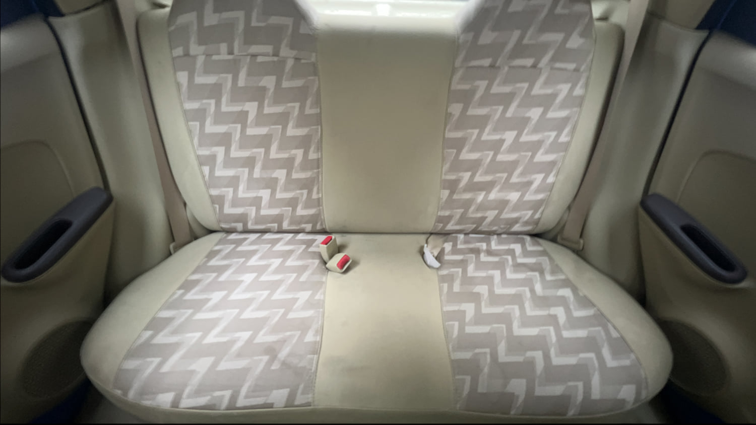 Used 2013 Honda Brio S MT Petrol Manual interior REAR SEAT CONDITION VIEW