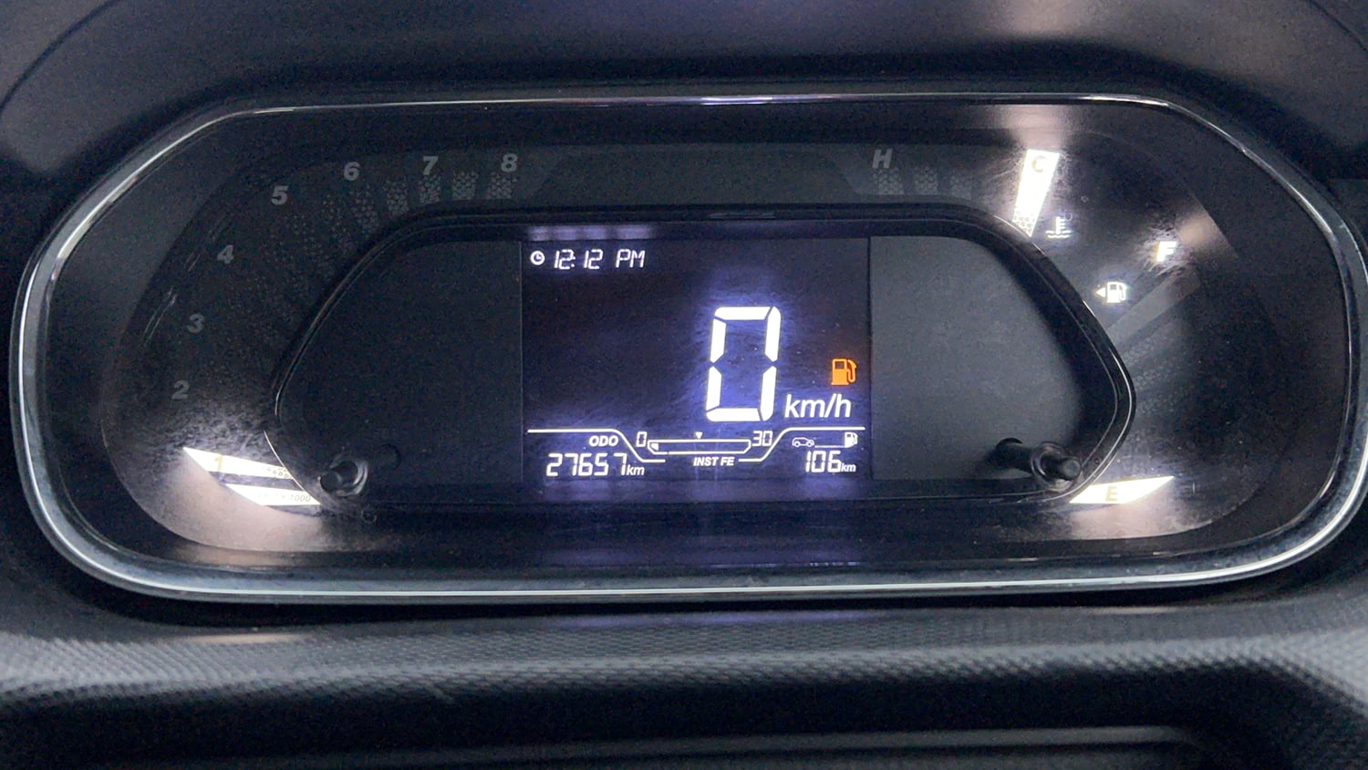 Used 2024 Tata Tiago XE Petrol Manual interior CLUSTERMETER VIEW