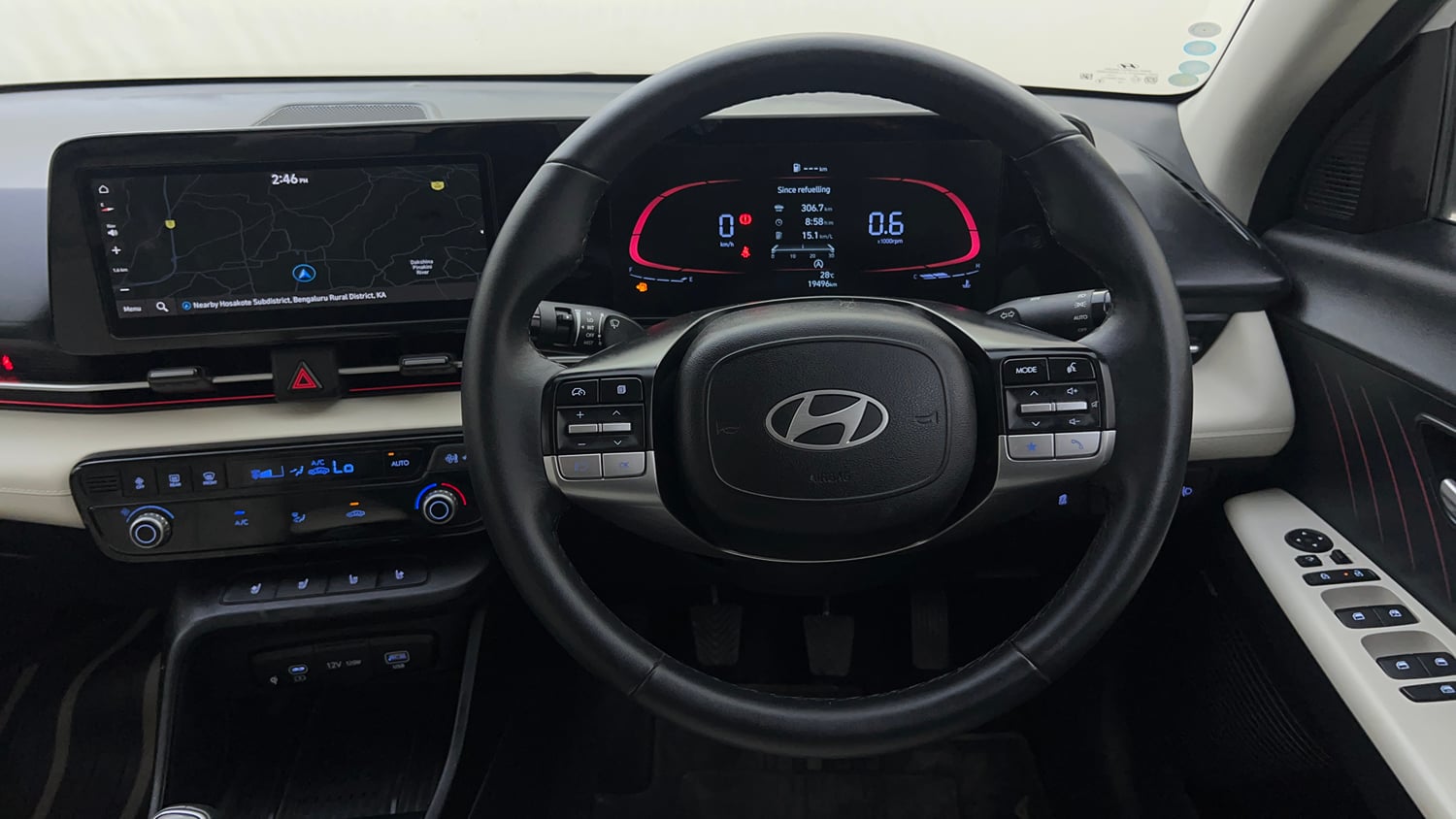 Used 2024 Hyundai Verna SX (O)1.5 Petrol MT Petrol Manual interior STEERING VIEW