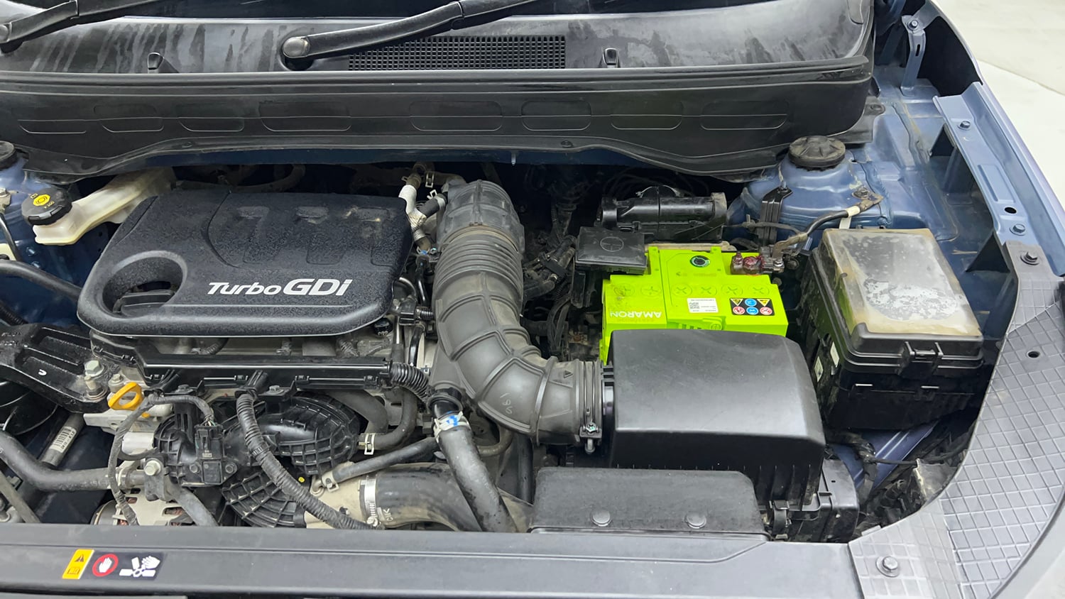 Used 2021 Hyundai Venue SX 1.0 Turbo Petrol Manual engine ENGINE LEFT SIDE VIEW
