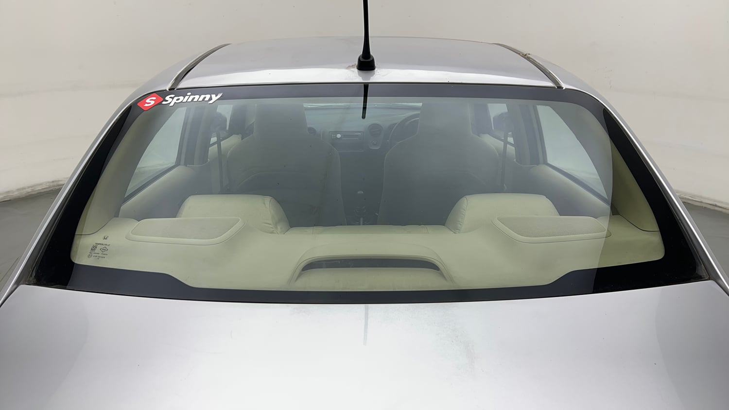 Used 2014 Honda Amaze 1.2 EX i-VTEC Petrol Manual exterior BACK WINDSHIELD VIEW