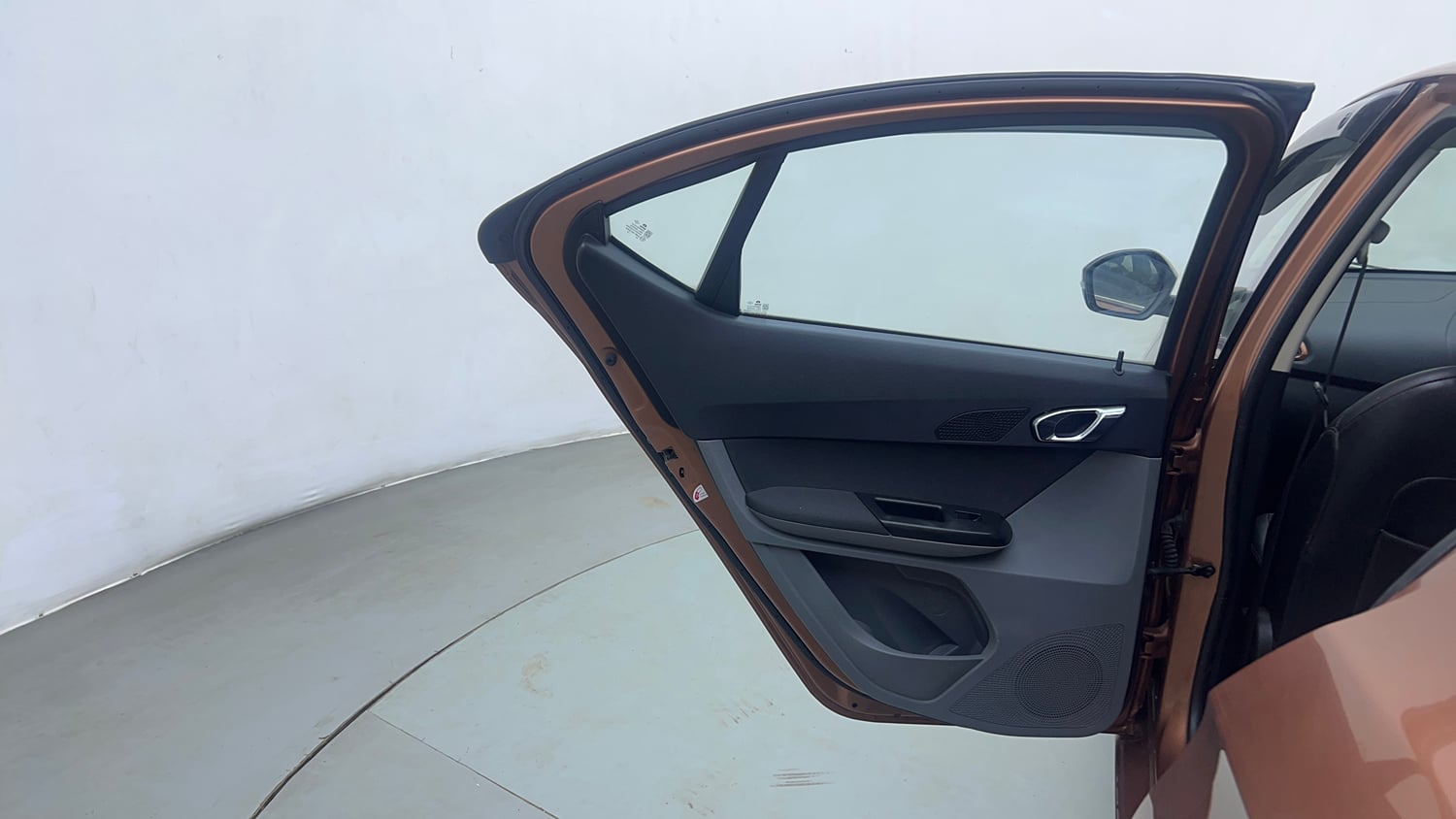 Used 2018 Tata Tigor Revotron XZA Petrol Automatic interior LEFT REAR DOOR OPEN VIEW