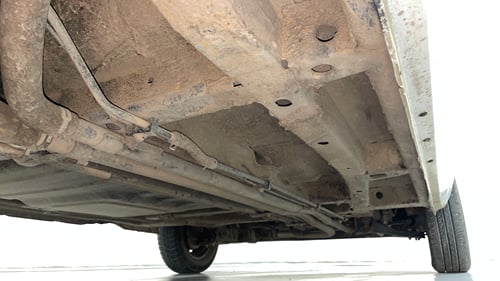 Used 2018 Tata Nano Twist XTA Petrol Automatic extra REAR RIGHT UNDERBODY VIEW
