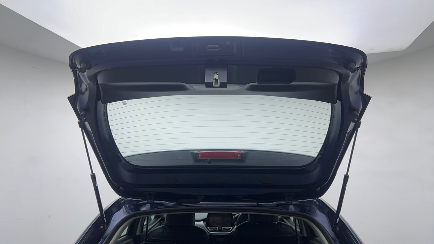 Used 2025 Maruti Suzuki Baleno Alpha MT Petrol Manual interior DICKY DOOR OPEN VIEW