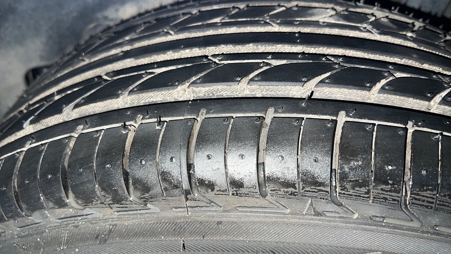 Used 2020 Maruti Suzuki Ciaz Delta Hybrid 1.5 Petrol Manual tyres LEFT REAR TYRE TREAD VIEW
