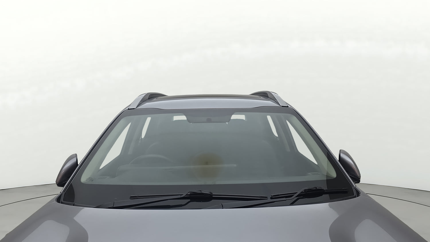 Used 2022 Kia Sonet HTX 1.5 Diesel Manual exterior FRONT WINDSHIELD VIEW