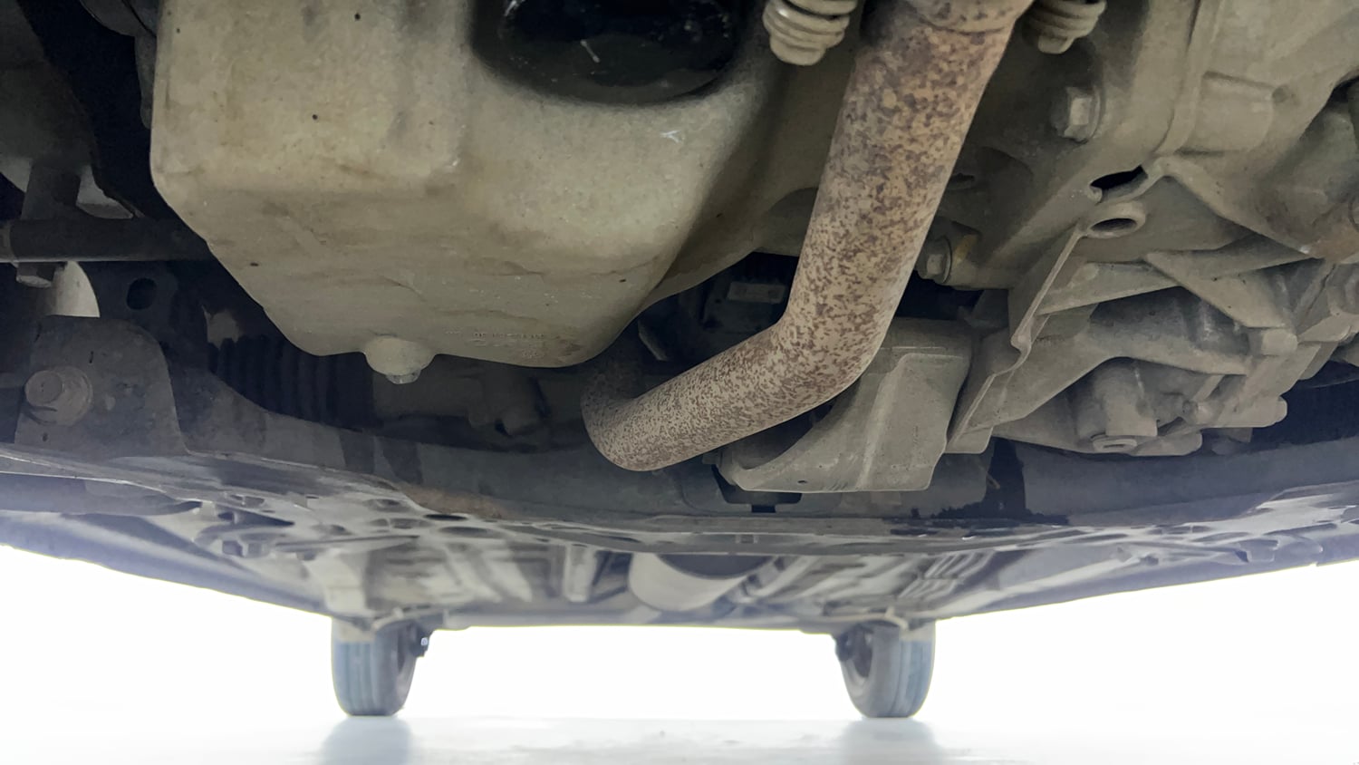 Used 2023 Maruti Suzuki Celerio ZXi Petrol Manual extra FRONT LEFT UNDERBODY VIEW