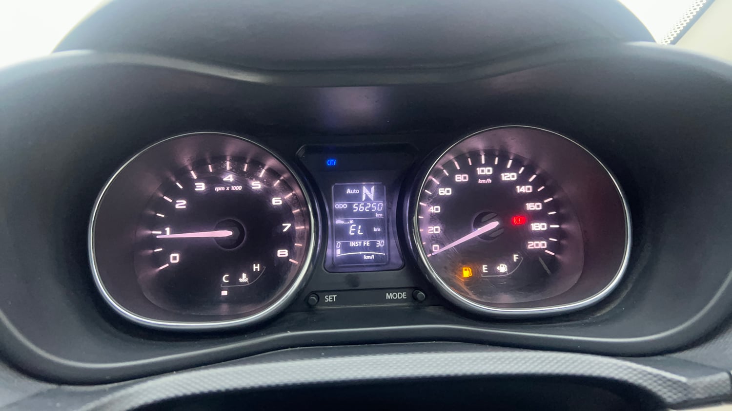 Used 2018 Tata Nexon XZA Plus Petrol Petrol Automatic interior CLUSTERMETER VIEW