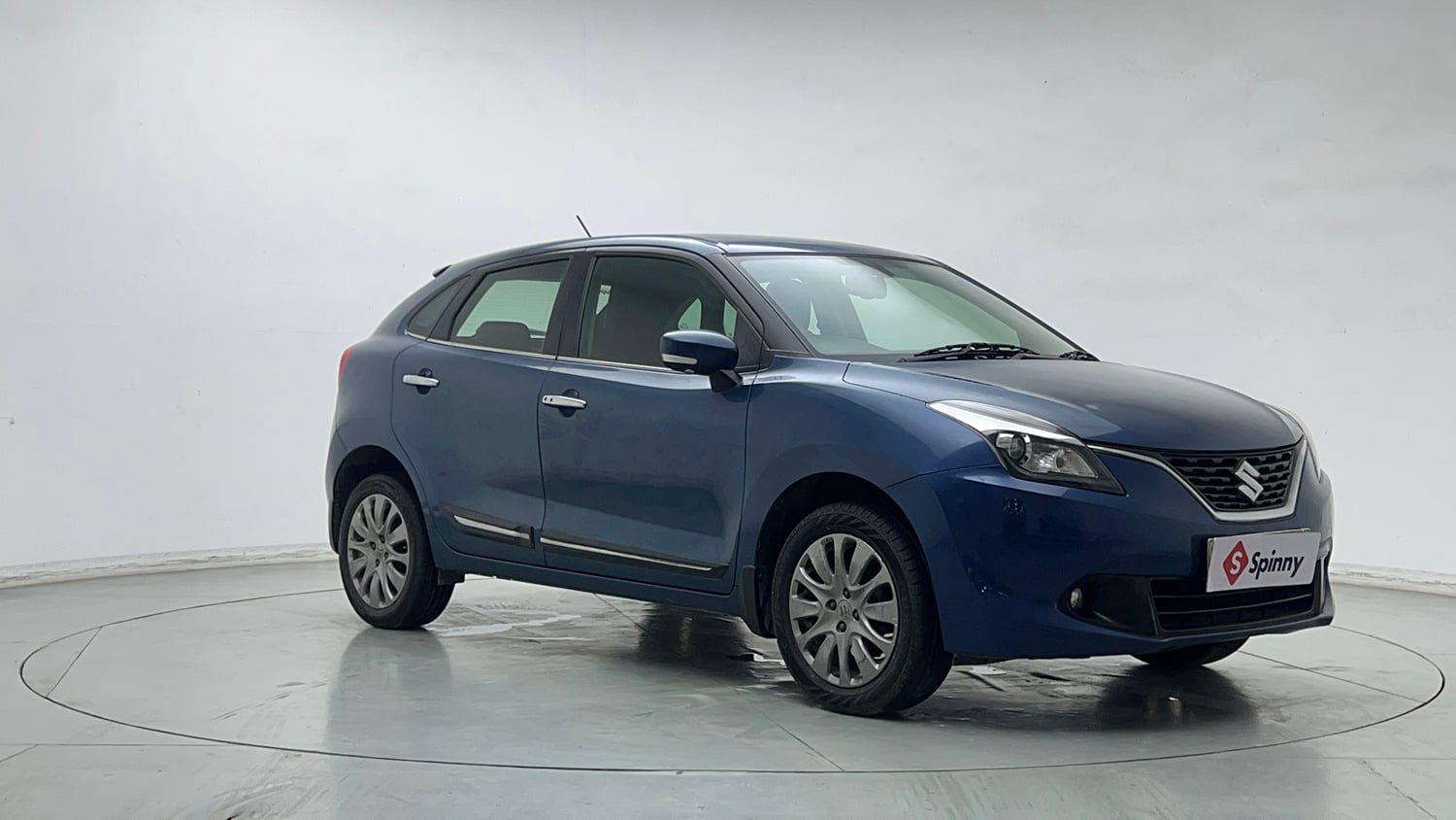 Used 2017 Maruti Suzuki Baleno Alpha 1.2 Petrol Manual exterior RIGHT FRONT CORNER VIEW
