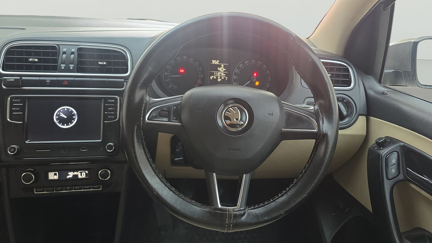 Used 2019 Skoda Rapid Ambition 1.5 TDI Diesel Manual interior STEERING VIEW
