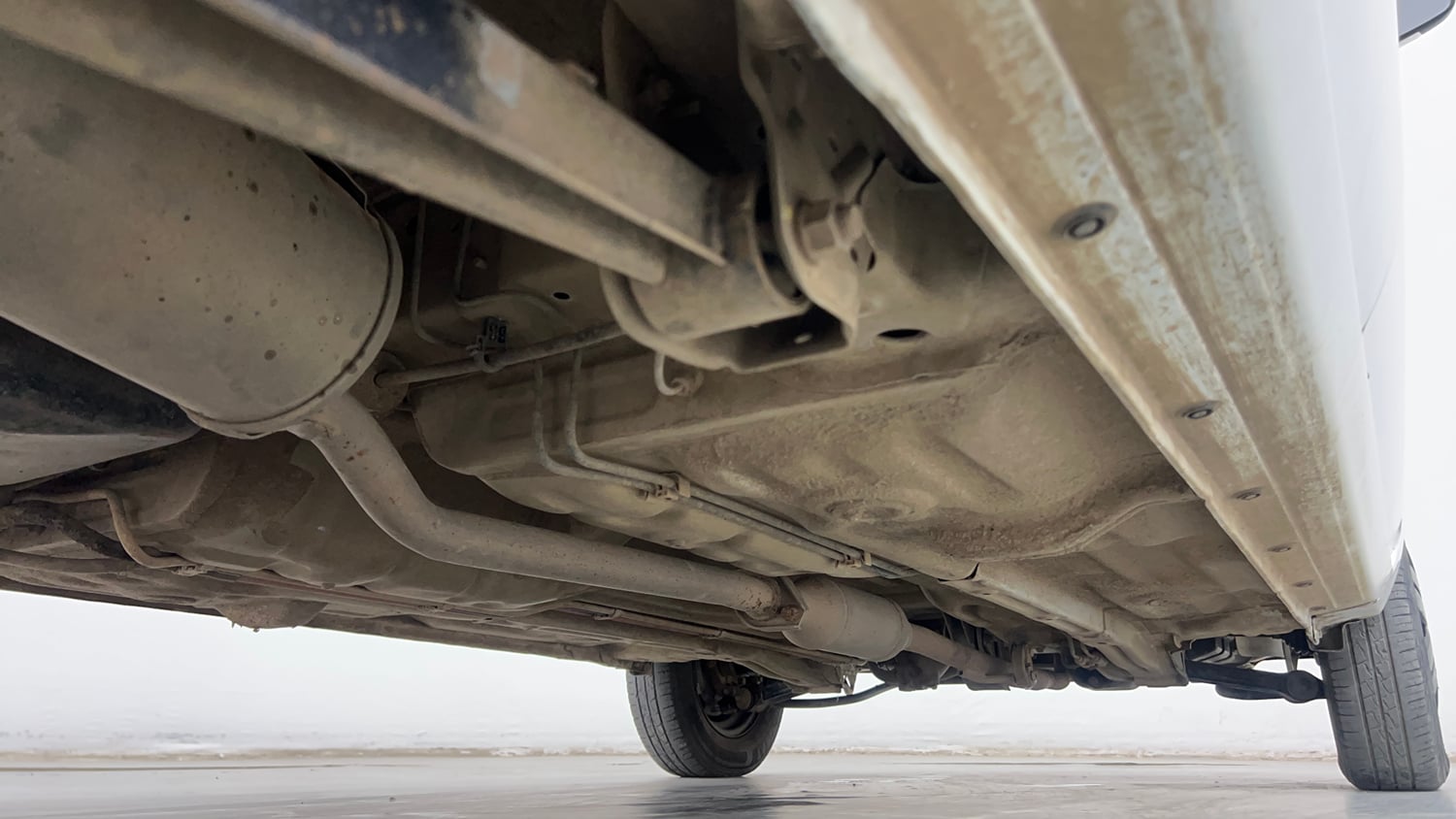 Used 2021 Maruti Suzuki Alto 800 LXi CNG Cng Manual extra REAR RIGHT UNDERBODY VIEW